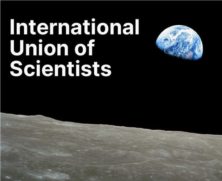 International Union of Scientists launches new website. [Image credit NASA/Bill Anders]